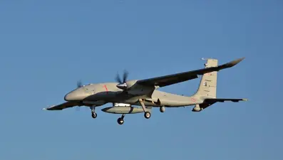 Akıncı'dan başarılı atış