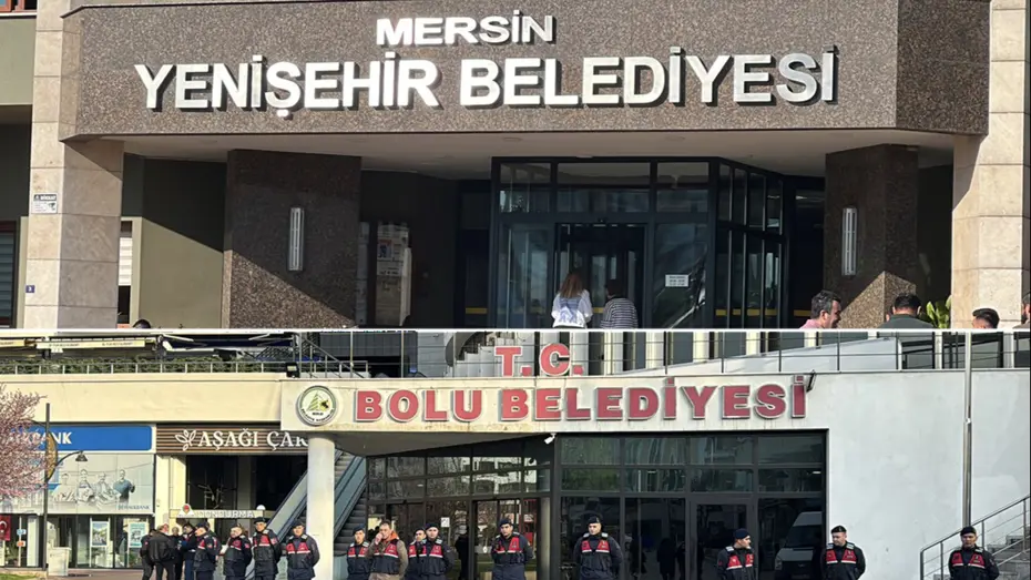 Son dakika. Mersin Yenişehir ve Bolu Belediyesi'ne operasyon. Başkan Yardımcısı gözaltında