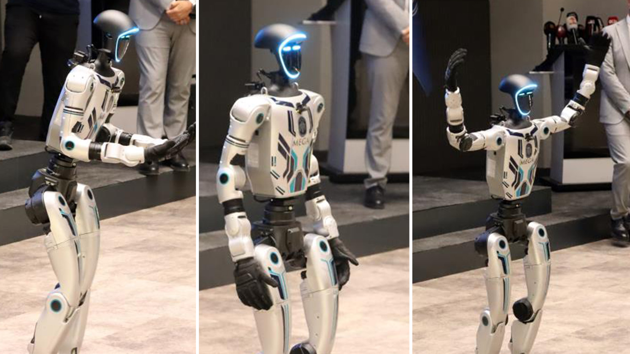Bir aydır eğitiliyordu, insan görünümlü robot belediyede işe başladı