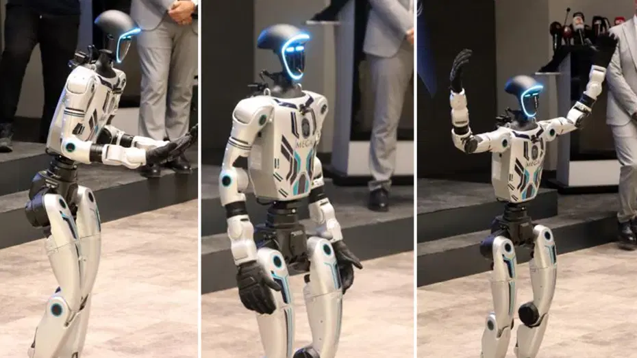 Bir aydır eğitiliyordu, insan görünümlü robot belediyede işe başladı