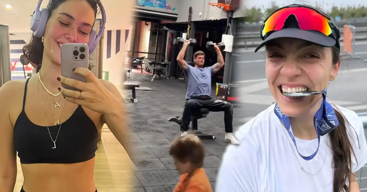 Bergüzar Korel form tutuyor. Sporu hayatının bir parçası haline getiren ünlüler