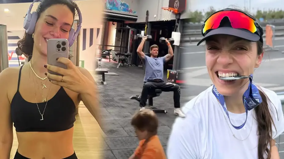 Bergüzar Korel form tutuyor. Sporu hayatının bir parçası haline getiren ünlüler