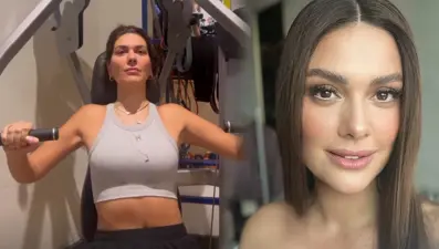 Bergüzar Korel yeni dizisi öncesinde form tutuyor