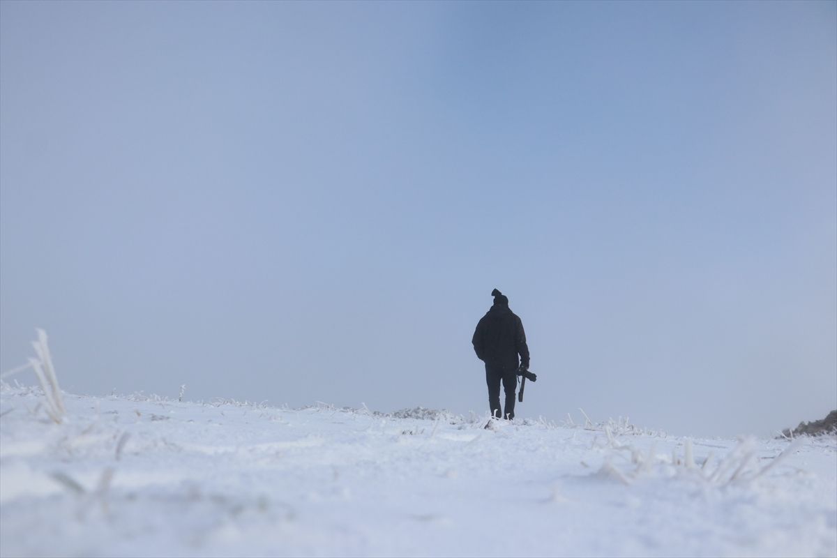 'Anadolu'nun yüce dağı' Ilgaz'a mevsimin ilk karı yağdı