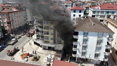 Çerkezköy'de yangın paniği