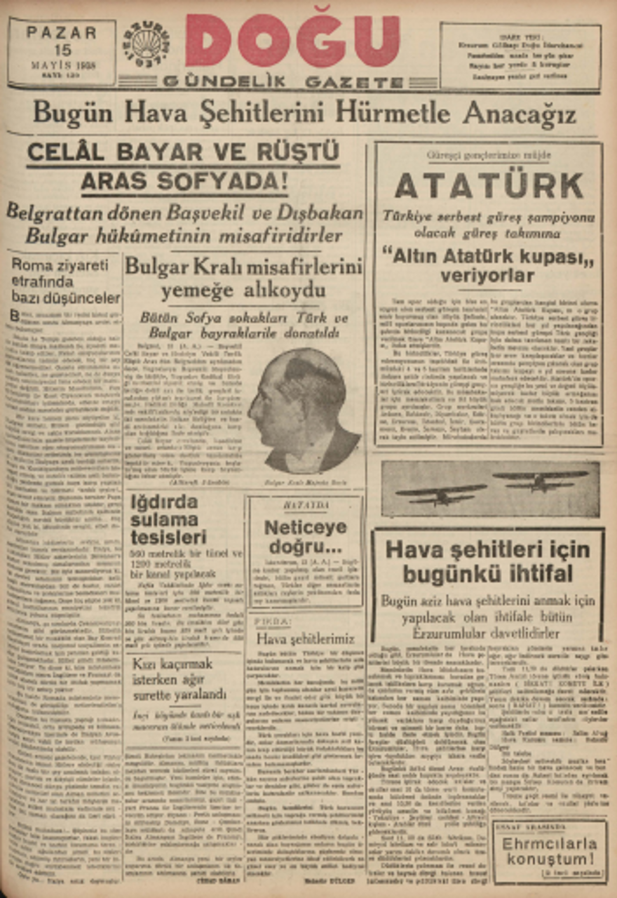 Tarihte bugünün gazete manşetleri (15 Mayıs) 12