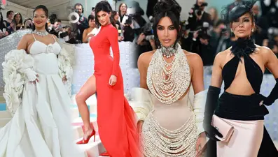 Modanın en büyük gecesi Met Gala'da şıklık yarışı
