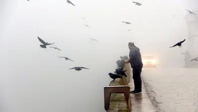 Edirne’de sis etkili oldu