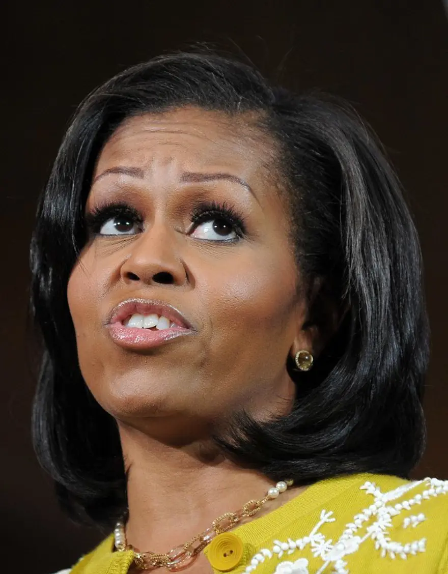 First Lady'nin en ilginç halleri 4