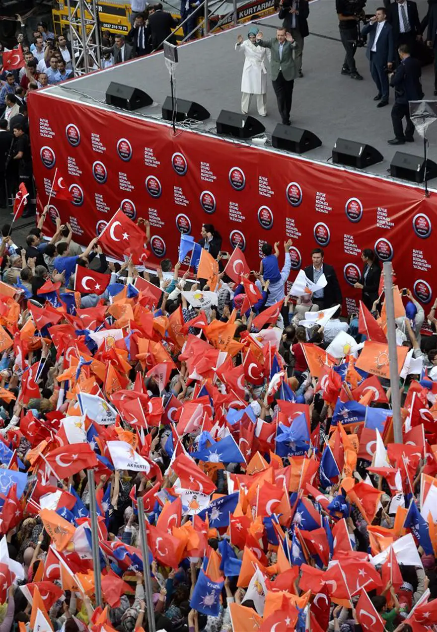 AK Parti Sincan mitingi 