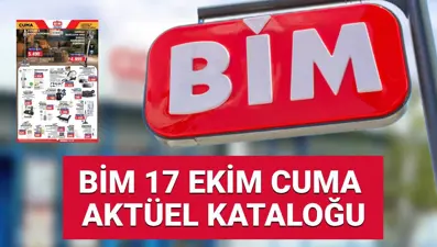 SATIŞTA: BİM 17 Ekim aktüel kataloğu 2025: Cuma günü televizyon, çay makinesi, mini buzdolabı ve otomobil ürünleri geliyor