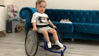 SMA hastası Gökalp'e umut oldular