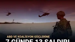 Irak ve Suriye'deki ABD üslerine 18 günde 38 saldırı