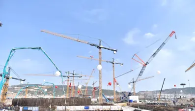Akkuyu Nükleer Güç Santrali'nde üçüncü reaktörün temeli atıldı