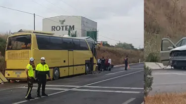 Bandırma'da feci otobüs kazası: 4 ölü 42 yaralı
