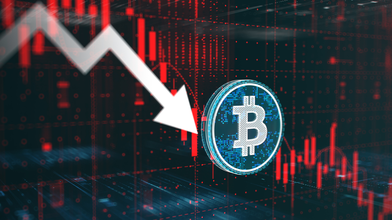 Bitcoin'de büyük çöküş