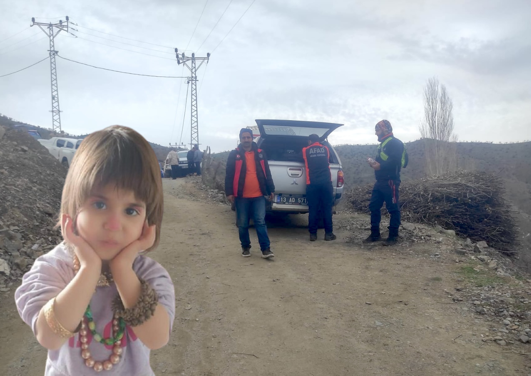 Bitlis'te kaybolan beş yaşındaki Rabia'dan iyi haber