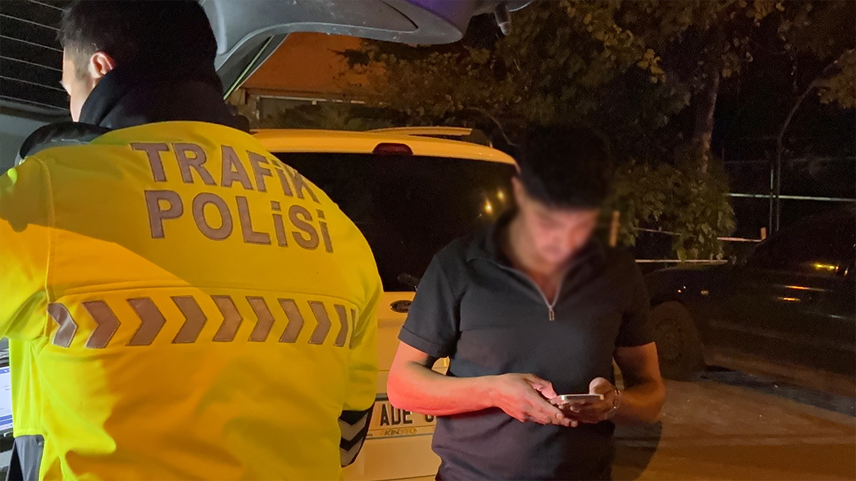 Kayseri'de polis takibinde kaçan alkollü sürücü yakalandı