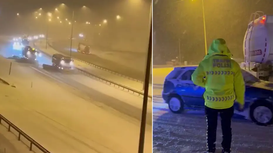 Bolu Dağı’nda ağır tonajlı araçların geçişine izin verilmiyor