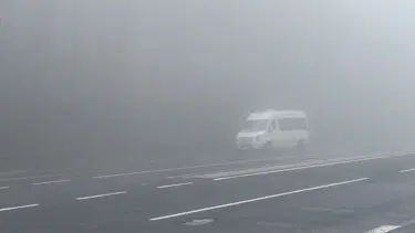 Bolu Dağı'nda yoğun sis: Görüş mesafesi 30 metreye düştü