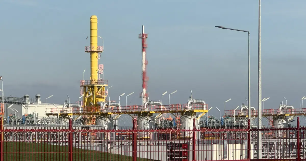 Silivri'de BOTAŞ tesisinde yangın