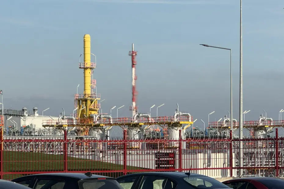 Silivri'de BOTAŞ tesisinde yangın