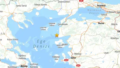 Ege'de 3.5 büyüklüğünde deprem