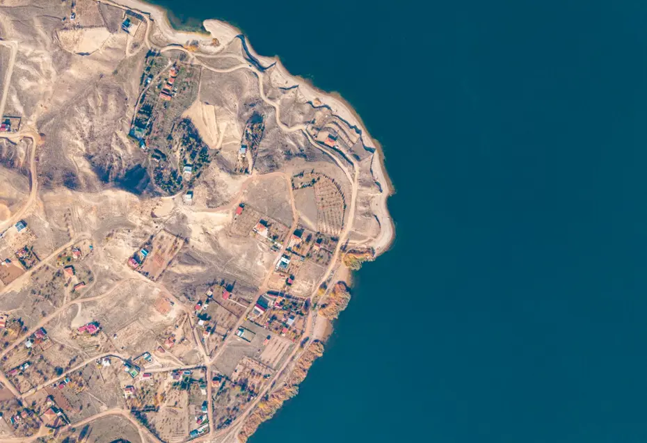 Bozkırın ortasında mest eden manzara: Türkiye'nin en uzun nehriyle besleniyor