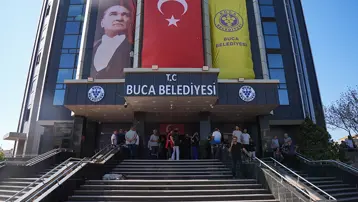 Buca Belediyesi'nde bir günlük eylem