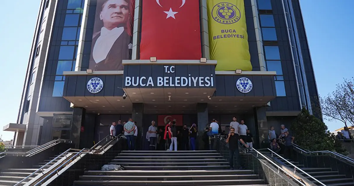 Buca Belediyesi'nde bir günlük eylem