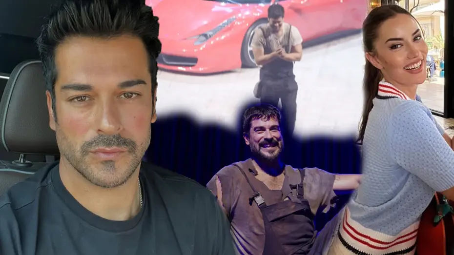 Burak Özçivit ilk kez tiyatro sahnesinde. Fahriye Evcen'den eşine tam destek