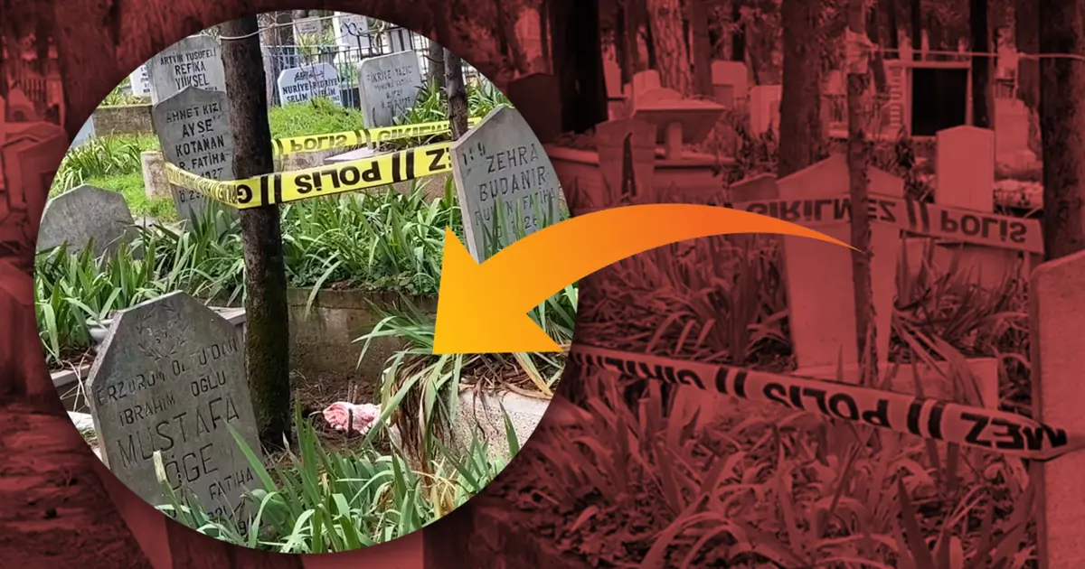 Mezarlık görevlisi fark etti. Bursa'da bir bebek herkesten habersiz gömüldü