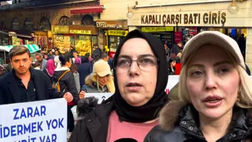 Tarihi Kapalıçarşı'da 120 milyon liralık vurgun iddiası. Kuyumcunun önünde toplandılar
