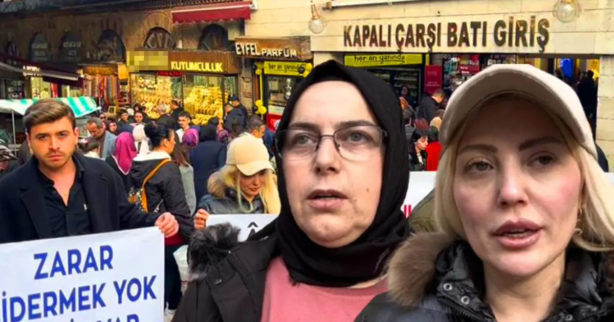Tarihi Kapalıçarşı'da 120 milyon liralık vurgun iddiası. Kuyumcunun önünde toplandılar