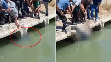 Bursa'da sulama kanalında erkek cesedi bulundu