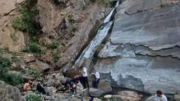 Bursa'da şelale kenarından uçuruma düşen kişi öldü