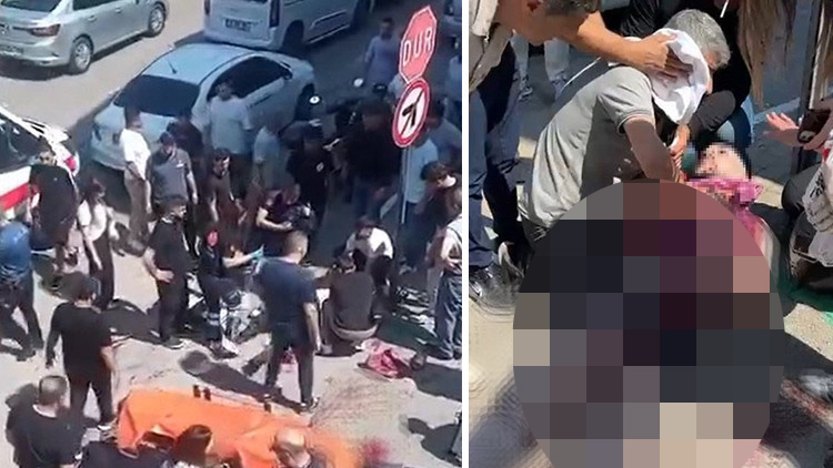 Bursa'da esnaf kavgası kanlı bitti. Kendi yarasını unutan baba evladı için çırpındı: "Oğlum sakın ölme"