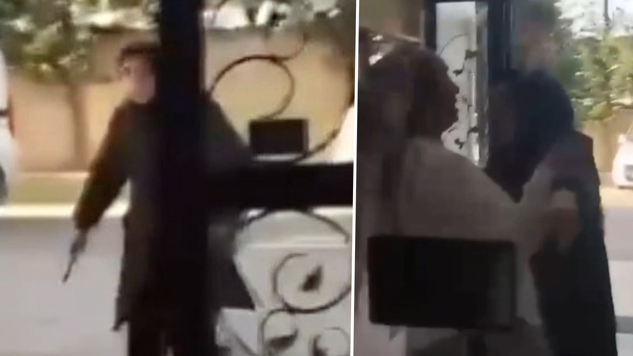 Çocuklar kavga etti anneler bıçakları çekti