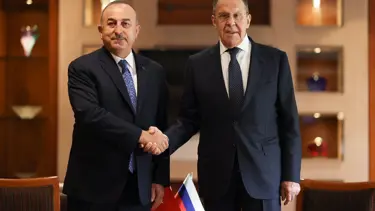 Dışişleri Bakanı Çavuşoğlu, Rus mevkidaşı ile görüştü