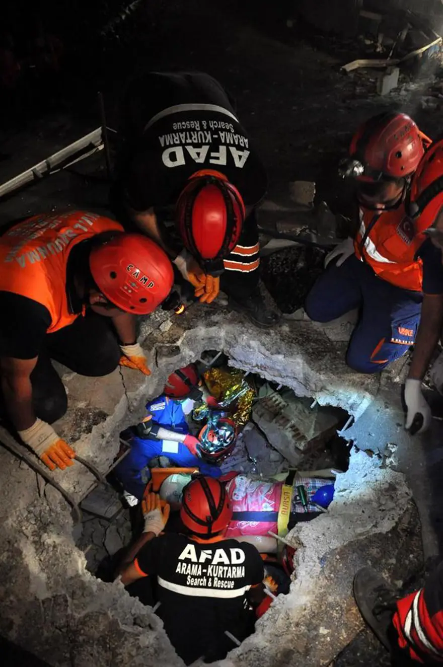 Gerçeği aratmayan deprem tatbikatı 10