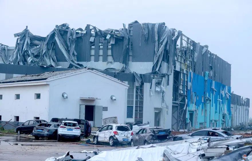 Çin'de kasırga: 10 ölü, 367 yaralı 5