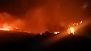 Tunceli'de çıkan örtü yangını 2 saatte söndürüldü