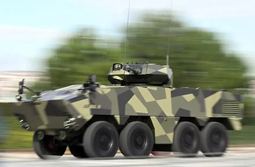 Yerli motorlu 8x8 Arma II görücüye çıktı 9
