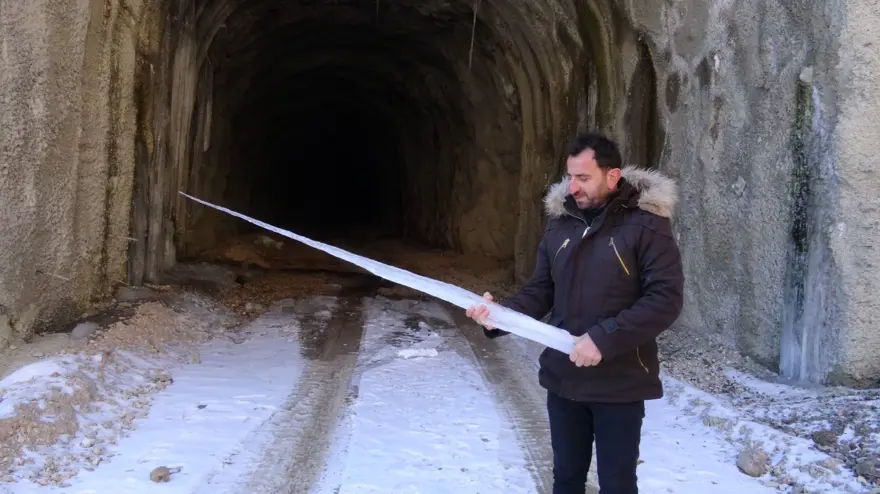 Artvin'deki bu tünelden geçmek yürek ister: Gece saatlerinde daha korkutucu oluyor 1