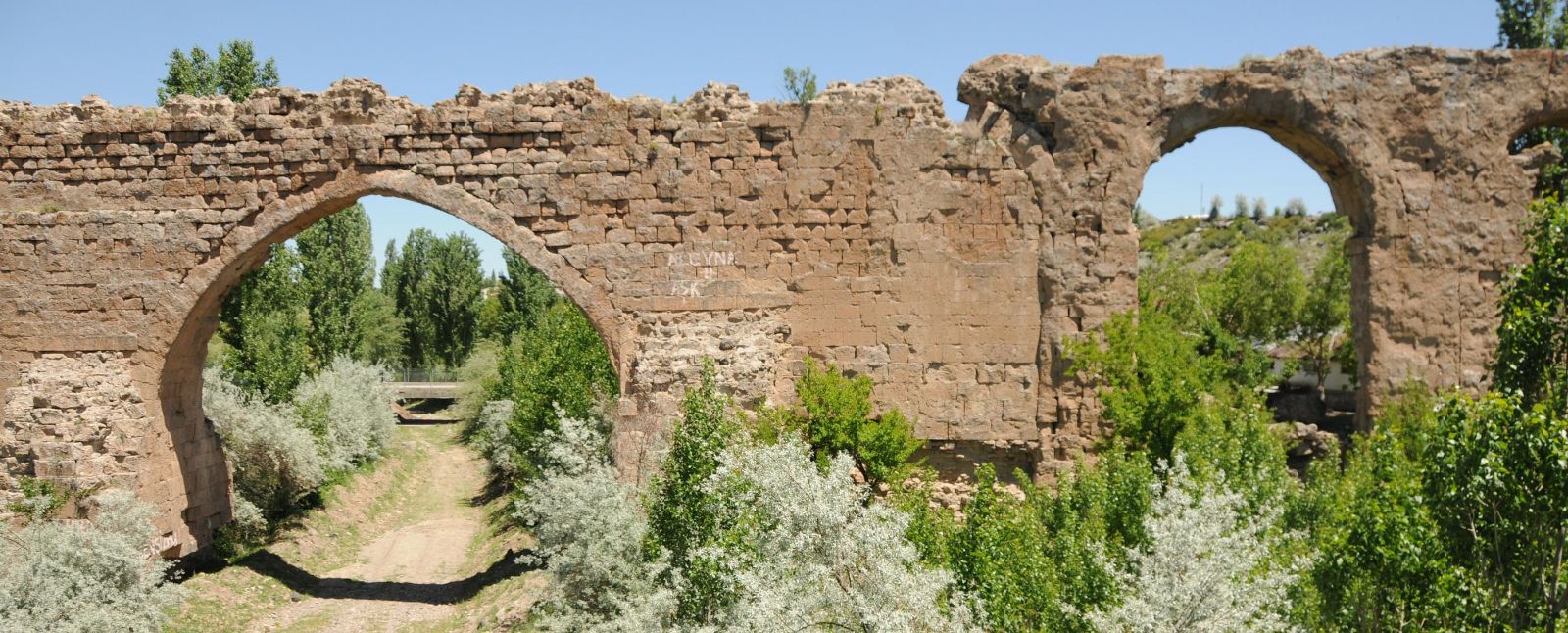 Kayseri'deki tarihi Roma köprüsü yok olma tehlikesi ile karşı karşıya