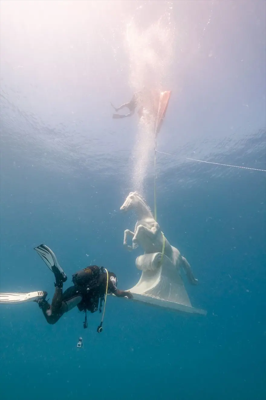 Likya uygarlığının yitik eserlerinin kopyaları Kaş'taki su altı parkında sergilenecek 1 Likya uygarlığının yitik eserlerinin kopyaları Kaş'taki su altı parkında sergilenecek 1