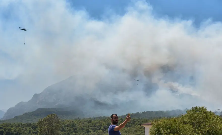 Antalya Kemer'deki orman yangını 4. gününde kontrol altına alındı 25