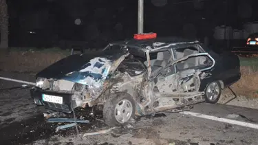Ödemiş-İzmir kara yolunda feci kaza: 6 yaralı