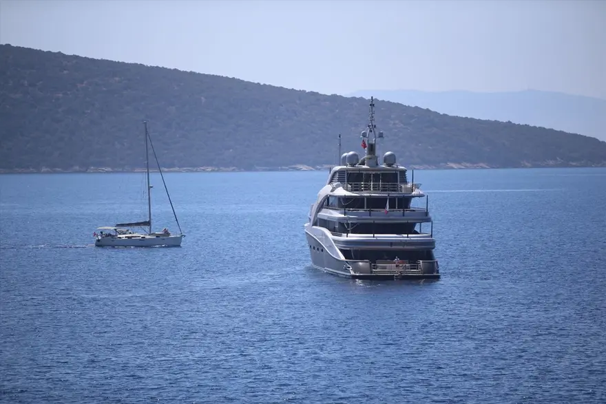 Milyon dolarlık mega yatlar Bodrum'da 9