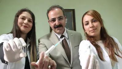 "Bir tık, bir cıs" zamandan kazandıran enjektör projesi